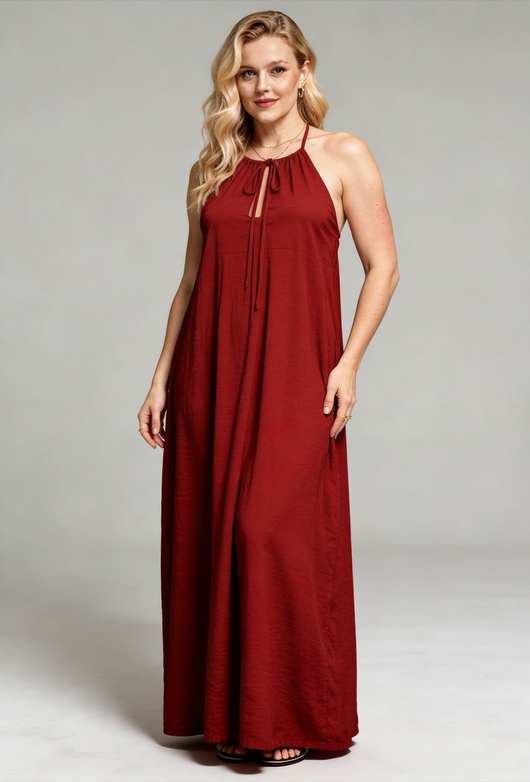Backless LyraFlow Dress