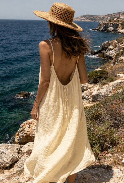 Backless LyraFlow Dress