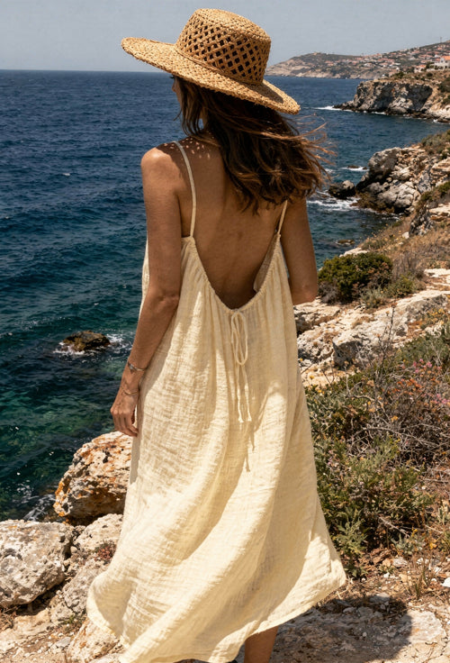 Backless LyraFlow Dress